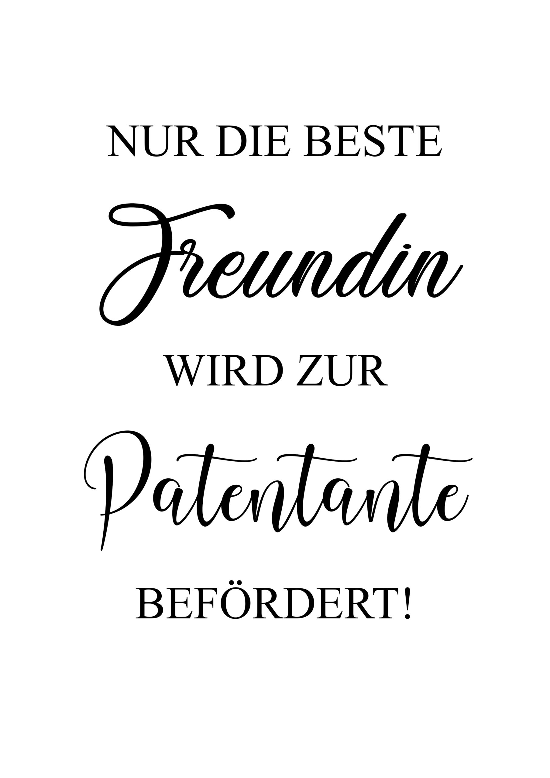 FreundinPatentante Posterliebe